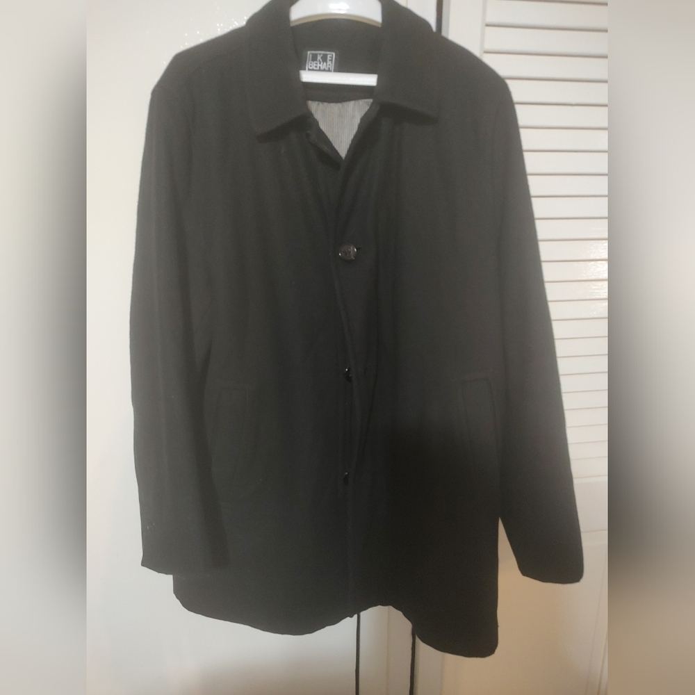Ike Behar Black Men's Jacket